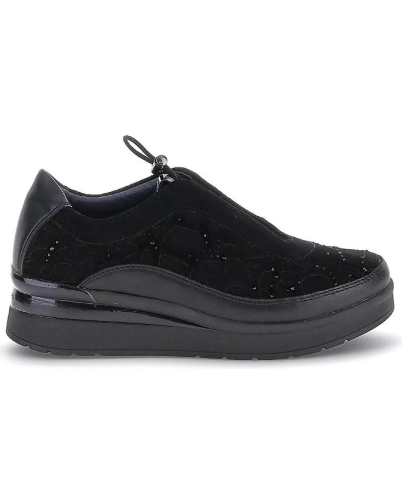 Esportes  de Mulher STONEFLY ZAPATO CORDON ELASTICO NEGRO