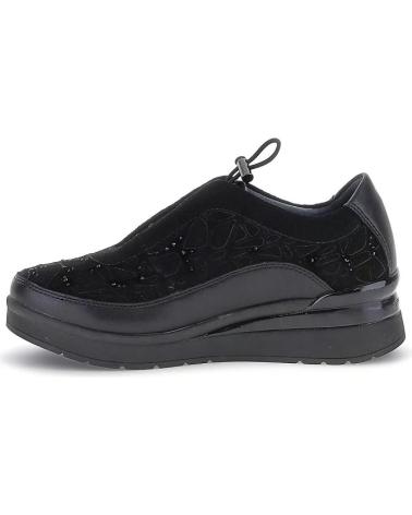 Esportes  de Mulher STONEFLY ZAPATO CORDON ELASTICO NEGRO
