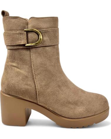 Bottines pour Femme TIMBOS BOTIN TACON DE MUJER 130626 BEIGE