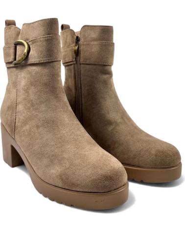 Bottines pour Femme TIMBOS BOTIN TACON DE MUJER 130626 BEIGE