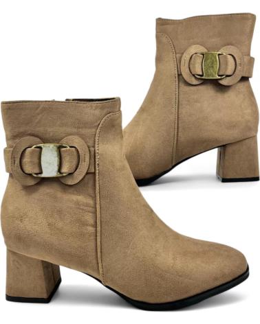 Bottines pour Femme TIMBOS BOTIN TACON DE MUJER TAUPE 130625 VERDE