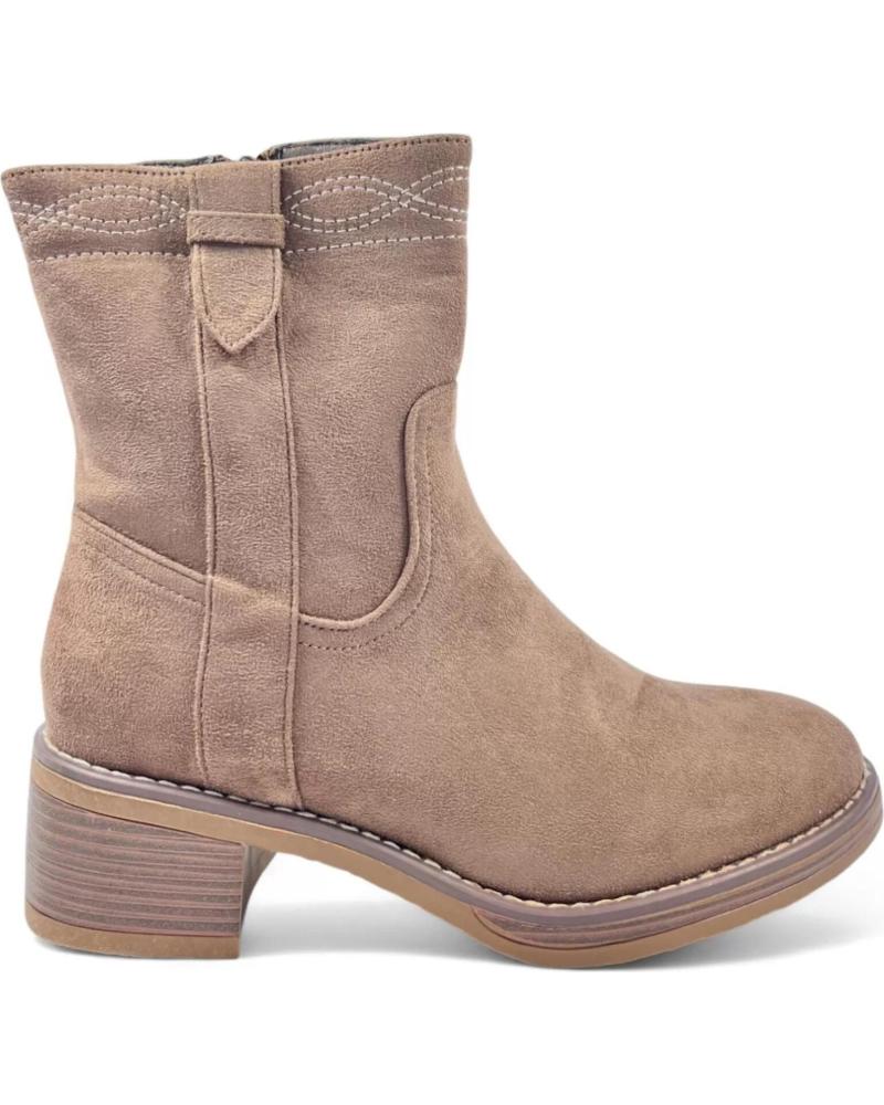 Bottines pour Femme TIMBOS BOTIN TACON DE MUJER TAUPE 130623 VERDE