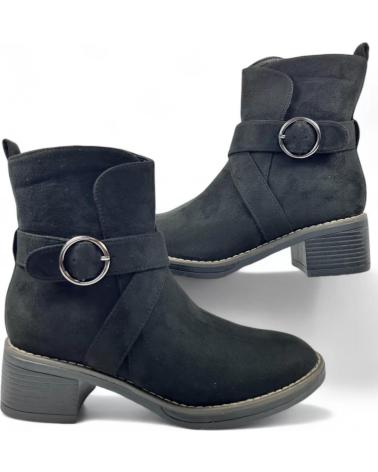 Bottines pour Femme TIMBOS BOTIN TACON DE MUJER 130621 NEGRO