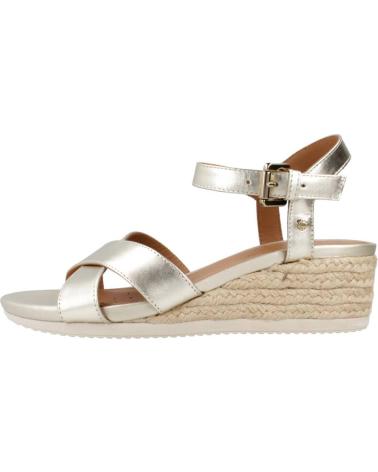 Sandalias de Mujer GEOX SANDALIAS MUJER MODELO D ISCHIA CORDA COLOR ORO C2012