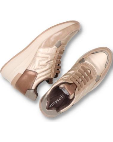 Esportes  de Mulher MYSOFT ZAPATO CONFORT PARA MUJER 24M592 COLOR TAUPE