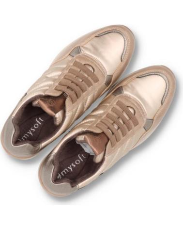 Esportes  de Mulher MYSOFT ZAPATO CONFORT PARA MUJER 24M592 COLOR TAUPE