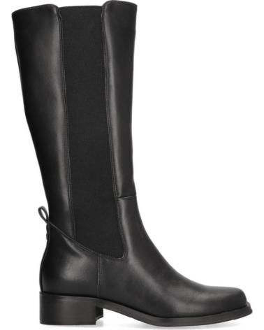 Boots für Damen ETIKA BOTA ALTA PLANA PARA MUJER 11007 COLOR NEGRO