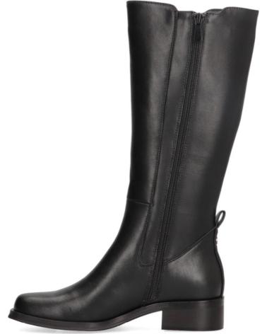 Boots für Damen ETIKA BOTA ALTA PLANA PARA MUJER 11007 COLOR NEGRO