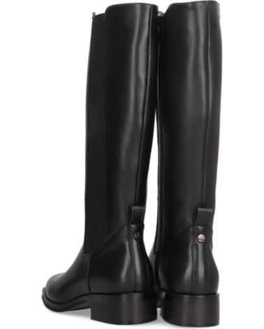 Boots für Damen ETIKA BOTA ALTA PLANA PARA MUJER 11007 COLOR NEGRO