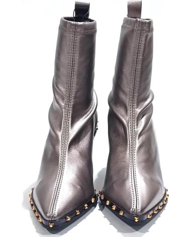 Bottines pour Femme PEDRO MIRALLES BOTIN VESTIR DE LICRA ELASTICA CON TACON HUMO ORO
