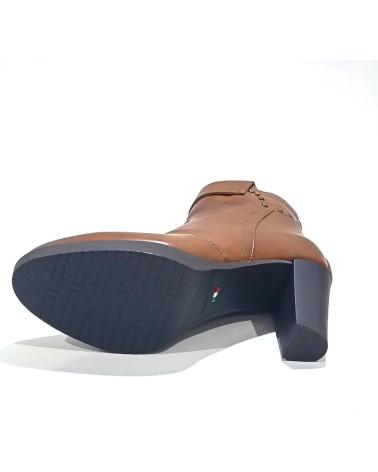 Botins de Mulher NERO GIARDINI BOTIN VESTIR DE PIEL CON TACON Y PLATAFORMA CUERO