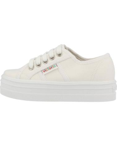 Zapatillas deporte pour Femme VICTORIA ZAPATILLAS MUJER MODELO 109200 COLOR BLANCO BLANCO BLANCO