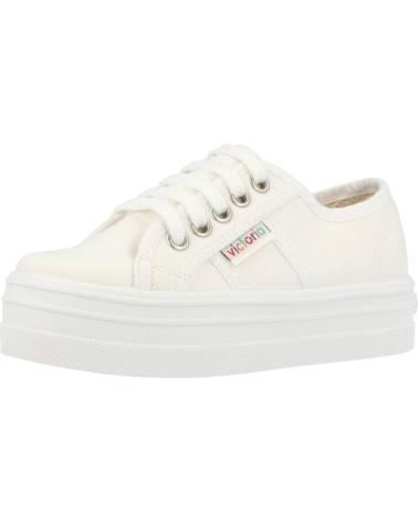 Zapatillas deporte pour Femme VICTORIA ZAPATILLAS MUJER MODELO 109200 COLOR BLANCO BLANCO BLANCO