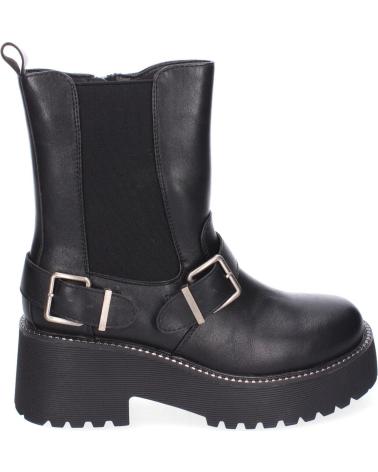 Stiefel-De-Mujer-PUNTOSALAO-BOTINES-ESTILO-MOTEROS-TACON-BAJO-PARA-MUJER-COLOR-NEGRO-HJ8-VARIOS-COLORES