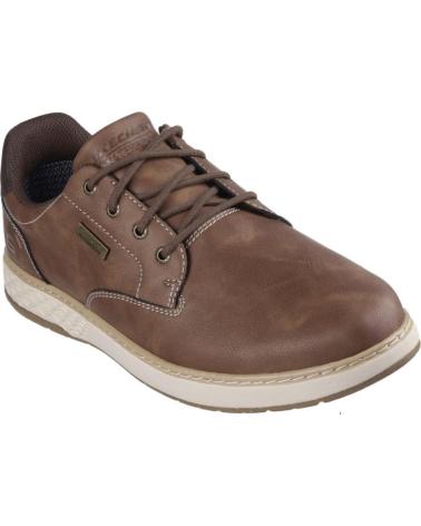 Deportivas de Hombre SKECHERS SNEAKERS GARLAN-PRYOR HOMBRE MARRON MARRóN