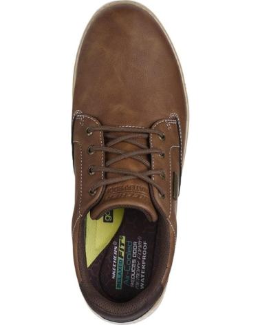 Deportivas de Hombre SKECHERS SNEAKERS GARLAN-PRYOR HOMBRE MARRON MARRóN