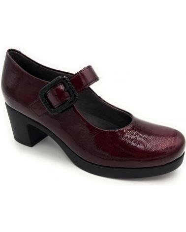 Schuhe für Damen PITILLOS ZAPATOS DE TACON 30000 MUJER BURDEOS ROJO