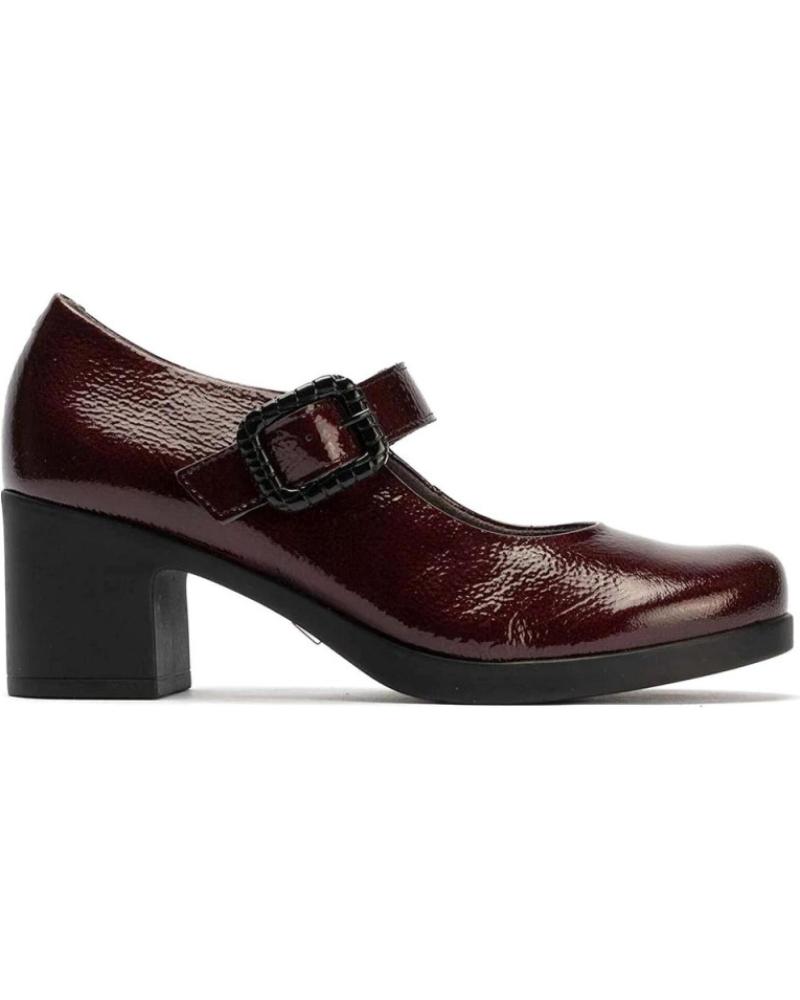 Schuhe für Damen PITILLOS ZAPATOS DE TACON 30000 MUJER BURDEOS ROJO