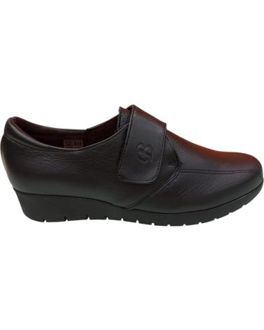 Sapatos de Mulher MAWEN MOCASIN DE PIEL VELCRO COMODO Y ELEGANTE NEGRO