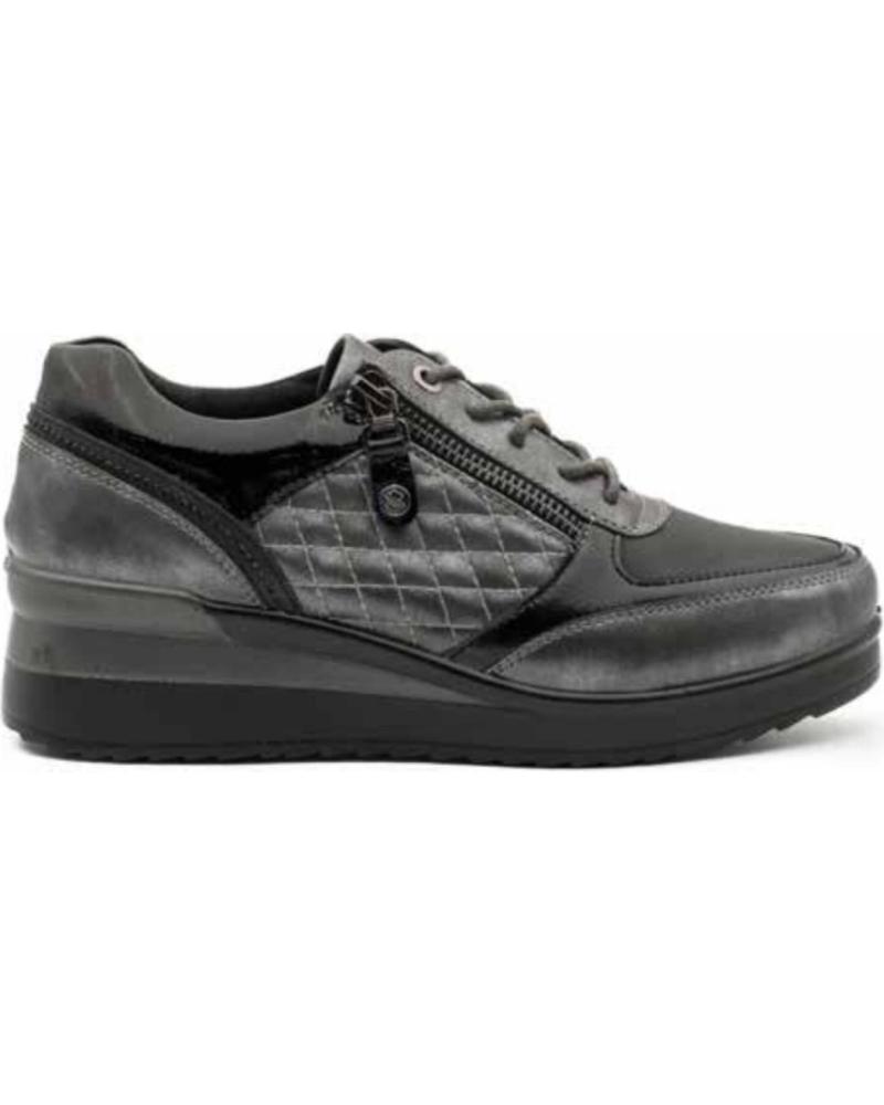 Sneaker für Damen MYSOFT ZAPATO CONFORT PARA MUJER 24M573 COLOR NEGRO