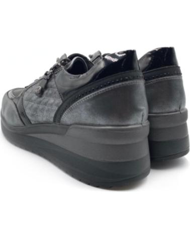 Sneaker für Damen MYSOFT ZAPATO CONFORT PARA MUJER 24M573 COLOR NEGRO