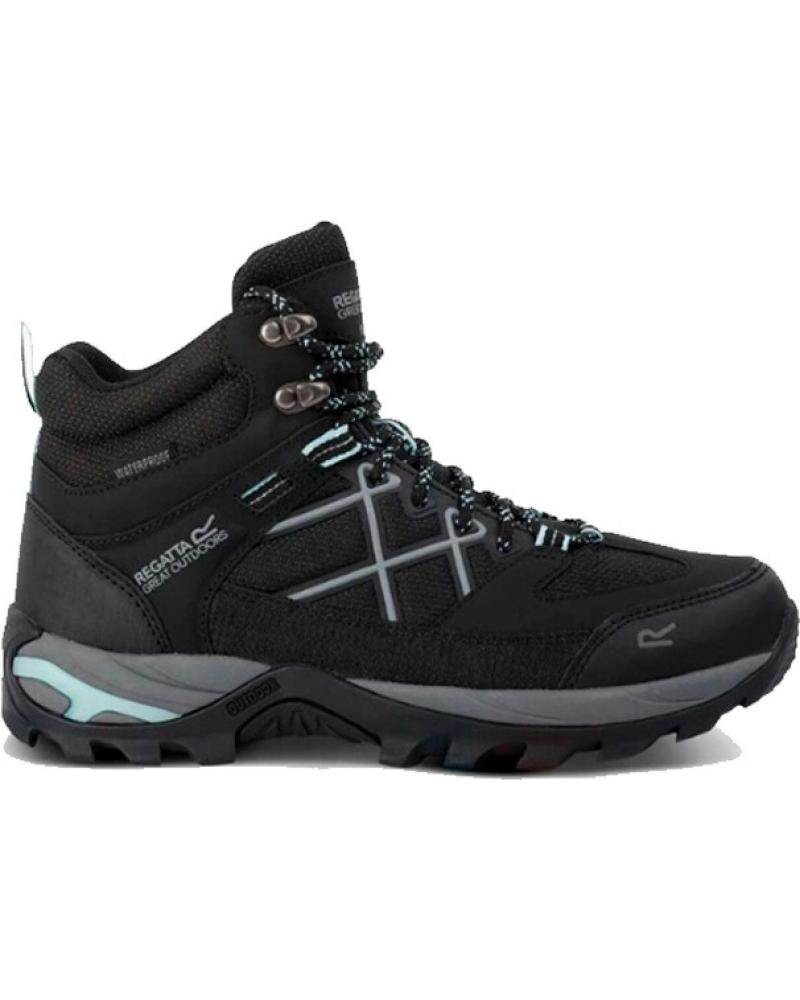 Woman Trainers REGATTA BOTA SAMARIS III CON WATERPROOF NEGRO
