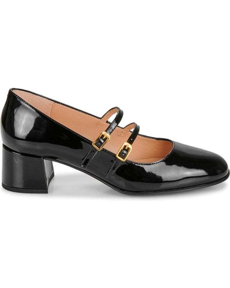Schuhe für Damen UNISA SALON HEBILLAS TACON 4 CM NEGRO