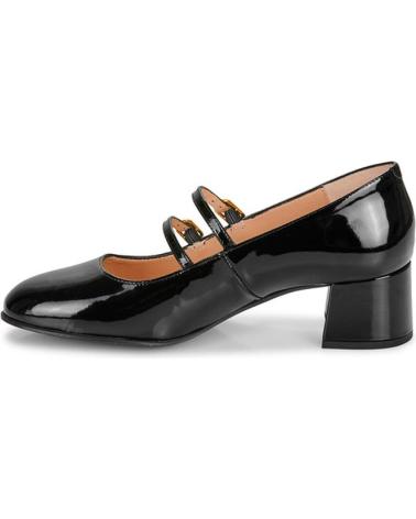 Schuhe für Damen UNISA SALON HEBILLAS TACON 4 CM NEGRO