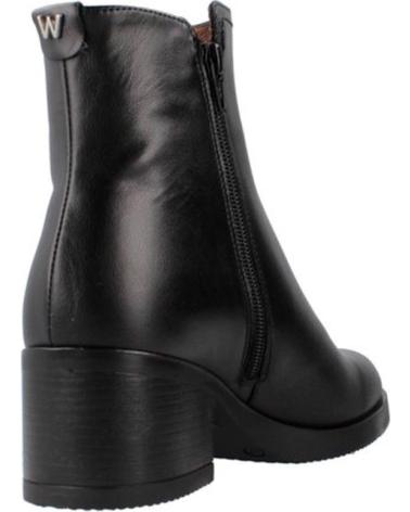 BOTIM WONDERS PRETO COM SALTO DE 3 CM NEGRO