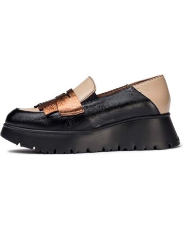 Schuhe für Damen WONDERS MOCASIN FLECOS NEGRO