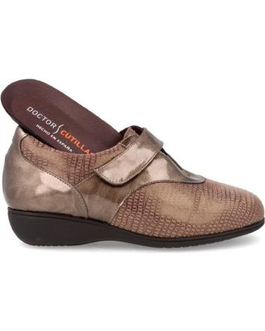 Chaussures pour Femme D`CUTILLAS ZAPATO DOCTOR CUTILLAS VELCRO CUNA 3 CM GRIS