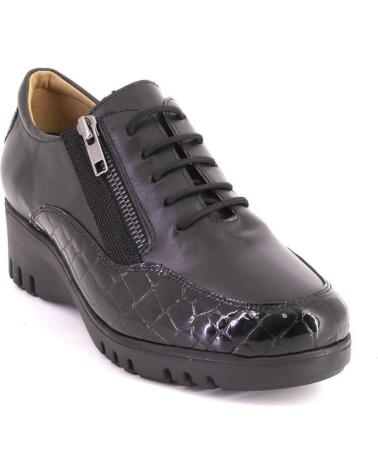 Scarpe per Donna PIESANTO 225934 ZAPATILLAS CASUAL DE MUJER PIEL NEGRO