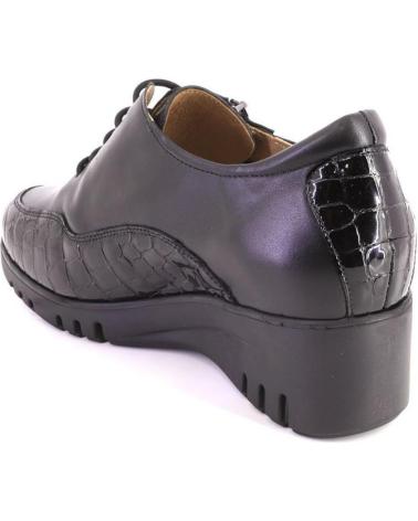Scarpe per Donna PIESANTO 225934 ZAPATILLAS CASUAL DE MUJER PIEL NEGRO
