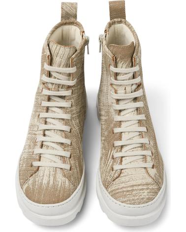 Woman Mid boots CAMPER BOTAS BRUTUS K400325 TEXTUREDSAND040