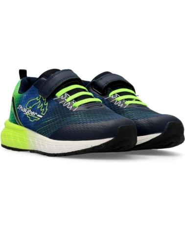 Esportes  de Menina e Menino JHAYBER J´HAYVER RINTA NAVY AZUL-AMARILLO FLUOR