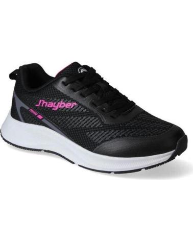 Esportes  de Mulher JHAYBER J´HAYVER RENAL BLACK NEGRO-FUCSIA