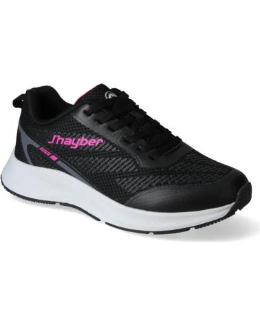 Esportes  de Mulher JHAYBER J´HAYVER RENAL BLACK NEGRO-FUCSIA