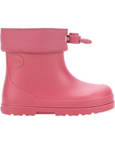 Botas de agua pour Fille IGOR BOTAS DE AGUA RESPETUOSAS MENDI ROJO