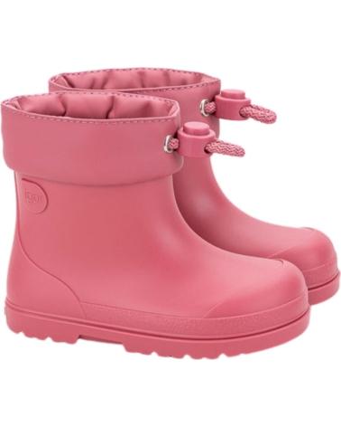 Botas de agua de Niña IGOR BOTAS DE AGUA RESPETUOSAS MENDI ROJO
