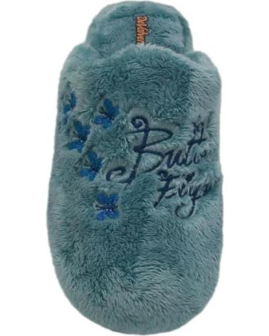 Pantufas de Mulher DEVALVERDE ZAPATILLA HOGAR PARA MUJER 1161 COLOR TURQUESA
