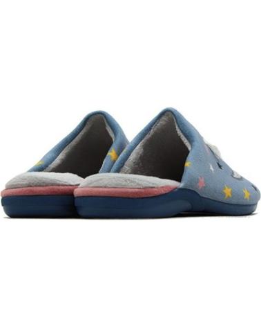 Pantofole per Donna DEVALVERDE ZAPATILLA HOGAR PARA MUJER 6071 COLOR AZUL DUCADOS