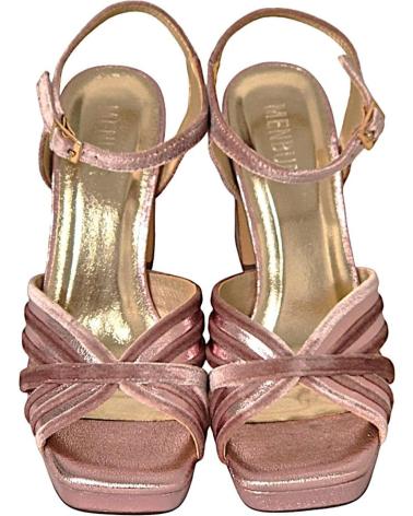 Sandales pour Femme MENBUR SANDALIAS FIESTA PLATAFORMA 97 NUDE