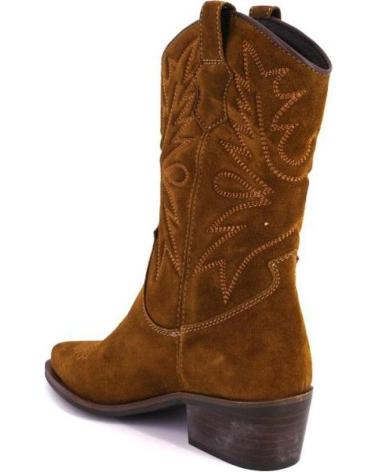 Botas de Mujer LOL SHOES DEKA BOTAS DE MUJER ANTE SERRAJE CUERO