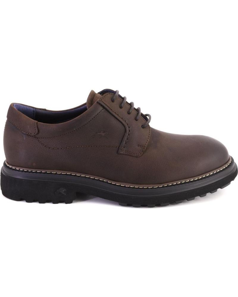 Scarpe per Uomo FLUCHOS F2054 ZAPATOS CON CORDONES DE HOMBRE PIEL MARRON