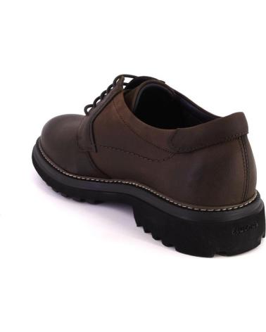 Scarpe per Uomo FLUCHOS F2054 ZAPATOS CON CORDONES DE HOMBRE PIEL MARRON