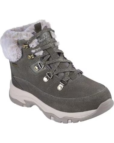 Stivaletti per Donna SKECHERS 167882 TREKKING DE MUJER ANTE SERRAJE KAKI