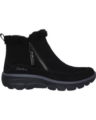 Stivali per Donna SKECHERS 167862 BOTAS DE MUJER NEGRO ANTE SERRAJE NEGRO