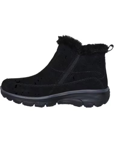 Stivali per Donna SKECHERS 167862 BOTAS DE MUJER NEGRO ANTE SERRAJE NEGRO