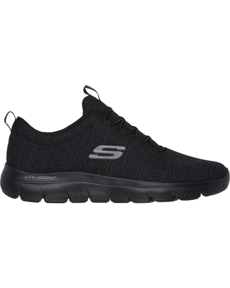 Deportivas de Hombre SKECHERS 232697 ZAPATILLAS CASUAL DE HOMBRE NEGRO