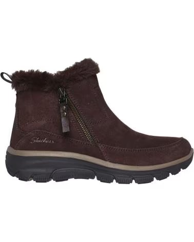Botas de Mulher SKECHERS 167862 BOTAS DE MUJER MARRON ANTE SERRAJE MARRON
